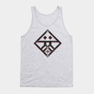 Kiznaiver Corporate Logo - distressed black Tank Top